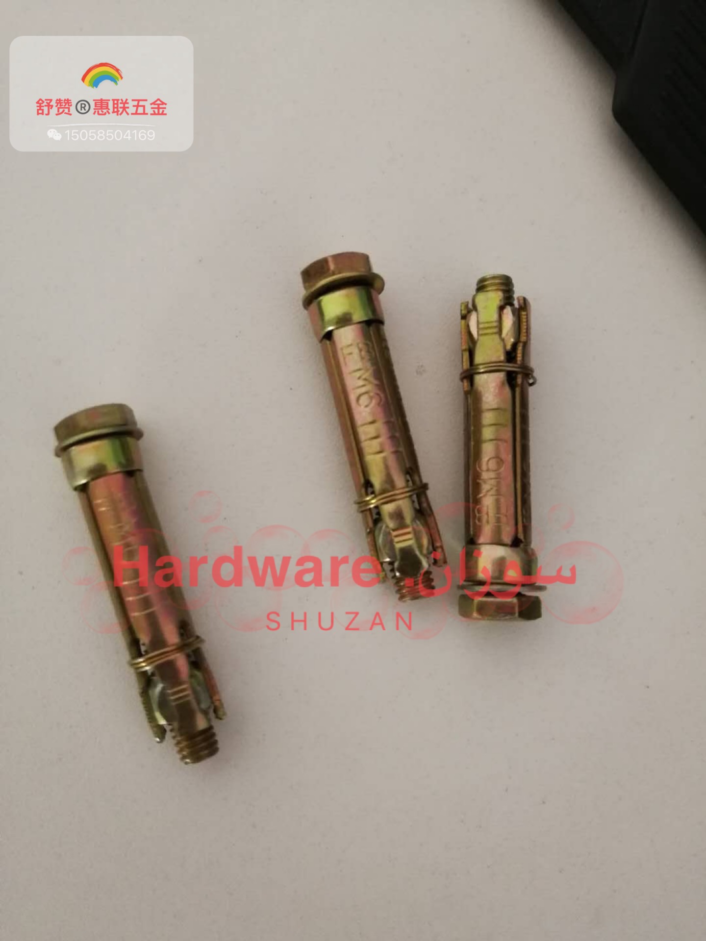 Standard expansion screws Four-piece expansion screws Window type gecko car repair gecko round head screws Application Scenario