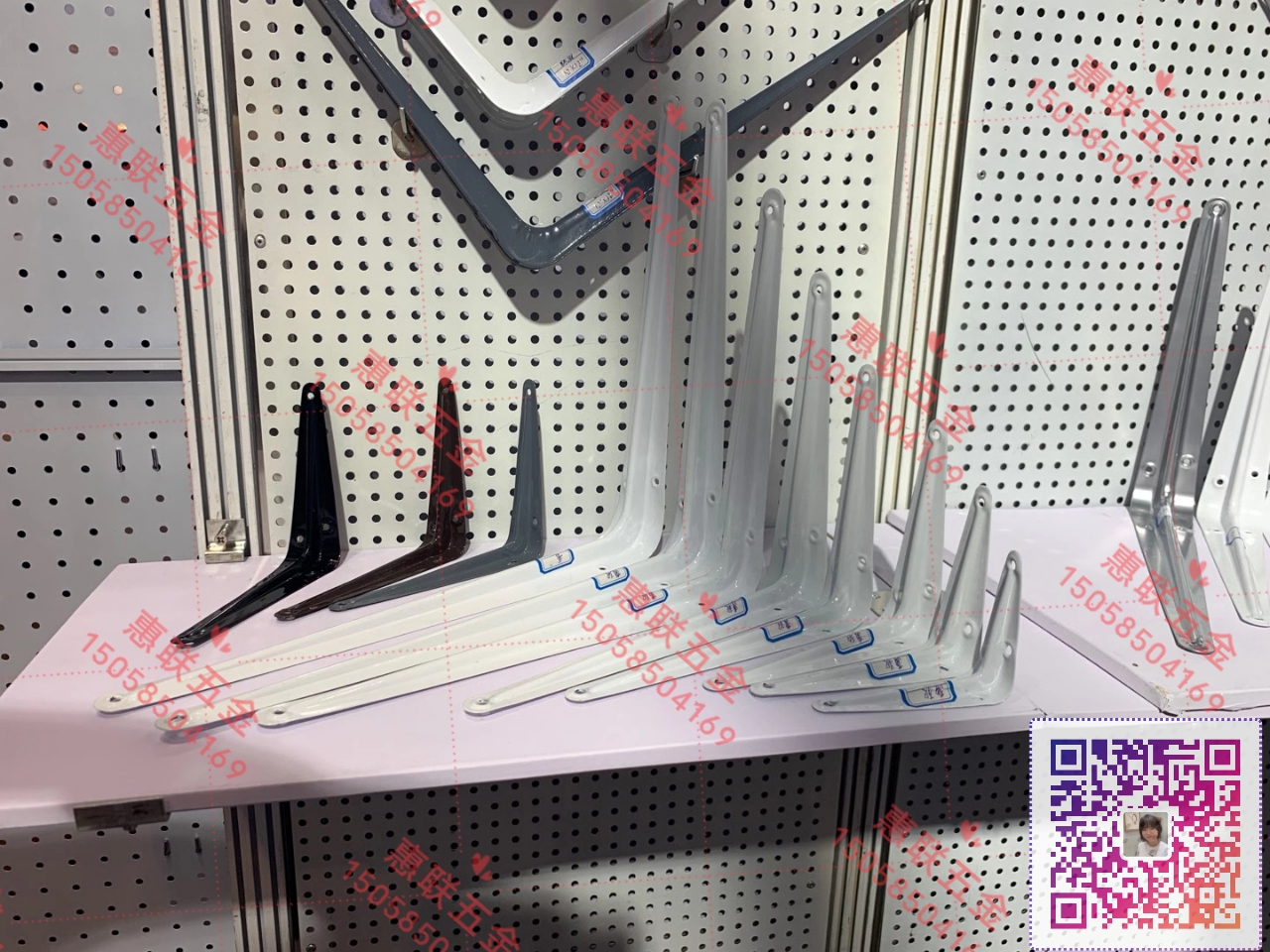 Rich Triangular Bracket Support, Nine-Ratio Bracket, Partition Plate Support, Fixed Triangular Storage Rack