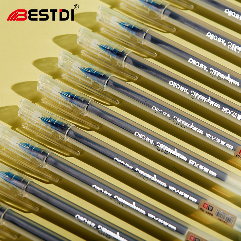 Gp-1060 Large Capacity Black Neutral Pen Black Water Pen Needle Head 0.5Mm Quick Drying Brush Problem Application Scenario