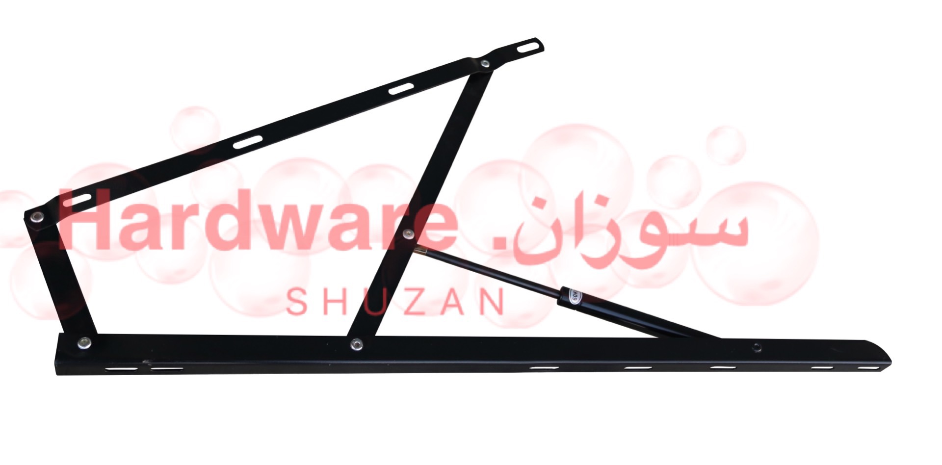 Bed thickened pressure support rod storage box cabinet hydraulic bed box lifter upturn bed box air lift lifter