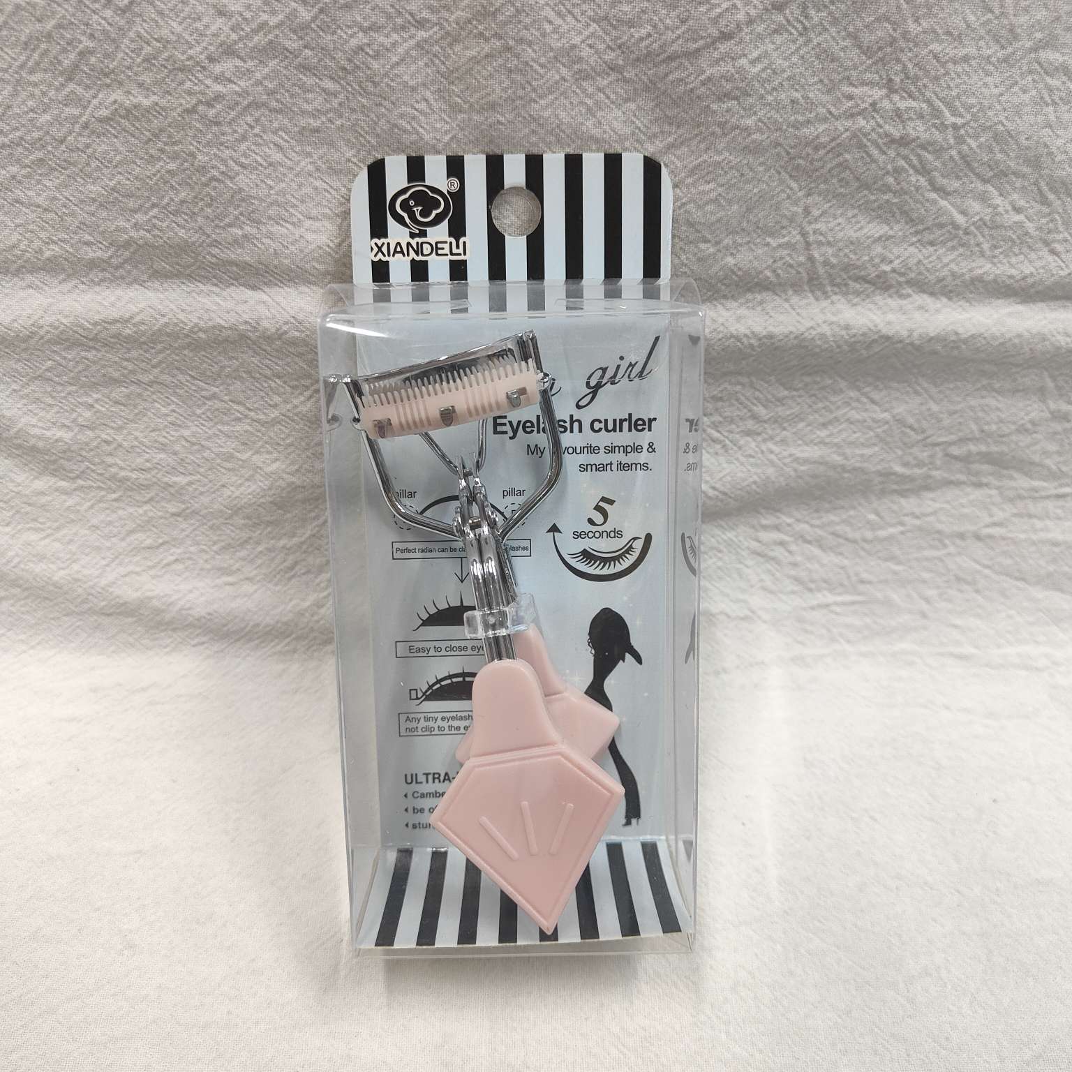 26414 Xandri Makeup Tool Diamond Handle Eyelash Curler Natural Curling eyelash curler