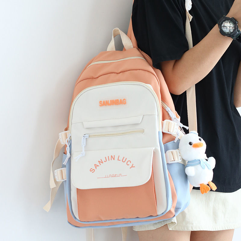 书包女韩版双肩包初中高中大学生森系大容量小学生三到六年级背包电脑包详情8