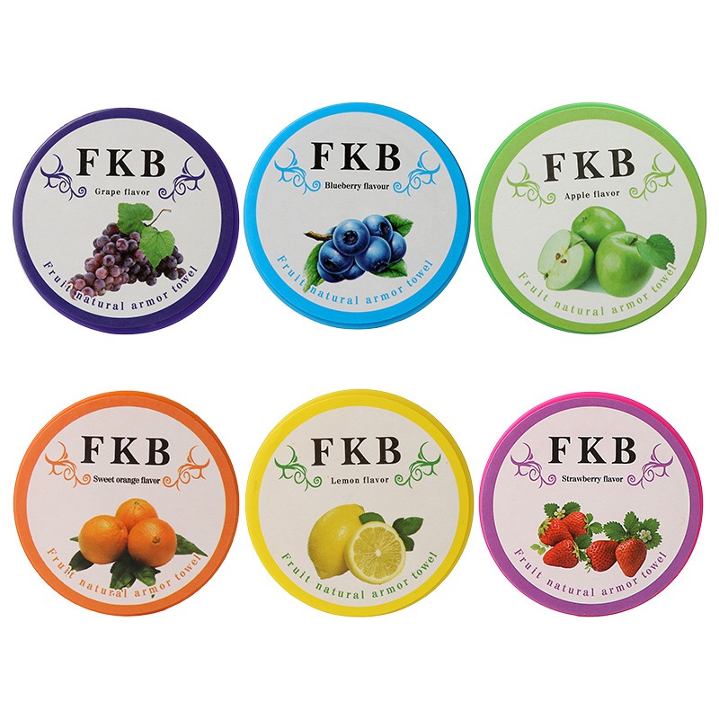 FKB水果味卸甲巾洗甲巾 盒装美甲巾指甲油洗甲棉片用品批发详情2