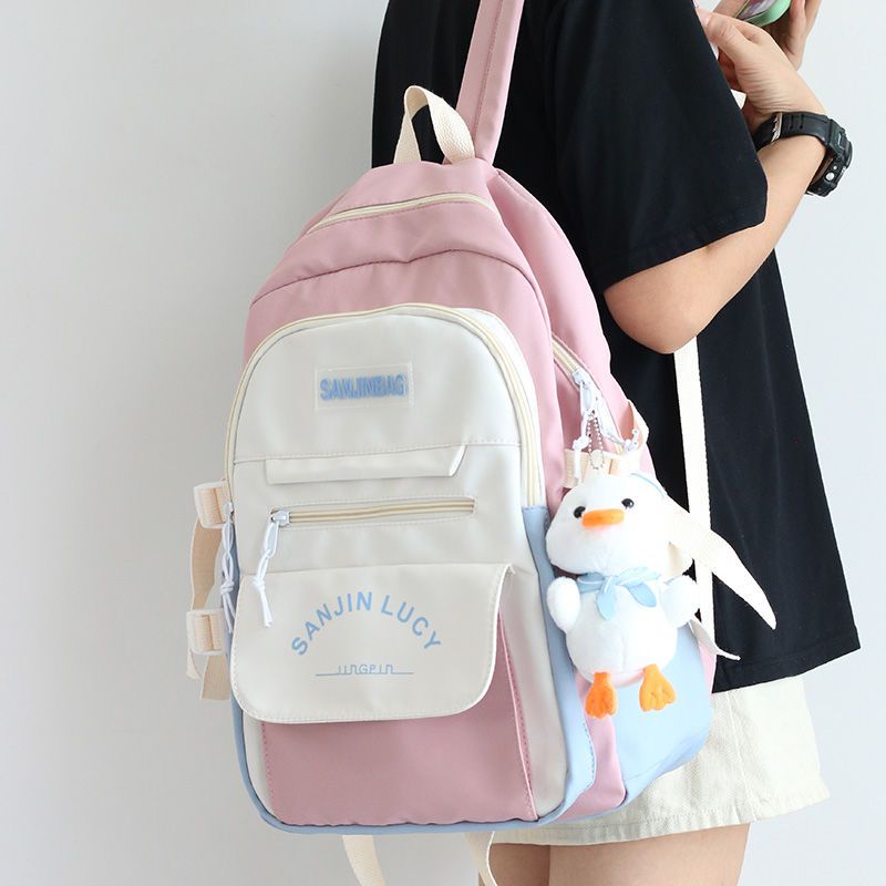 书包女韩版双肩包初中高中大学生森系大容量小学生三到六年级背包电脑包详情6