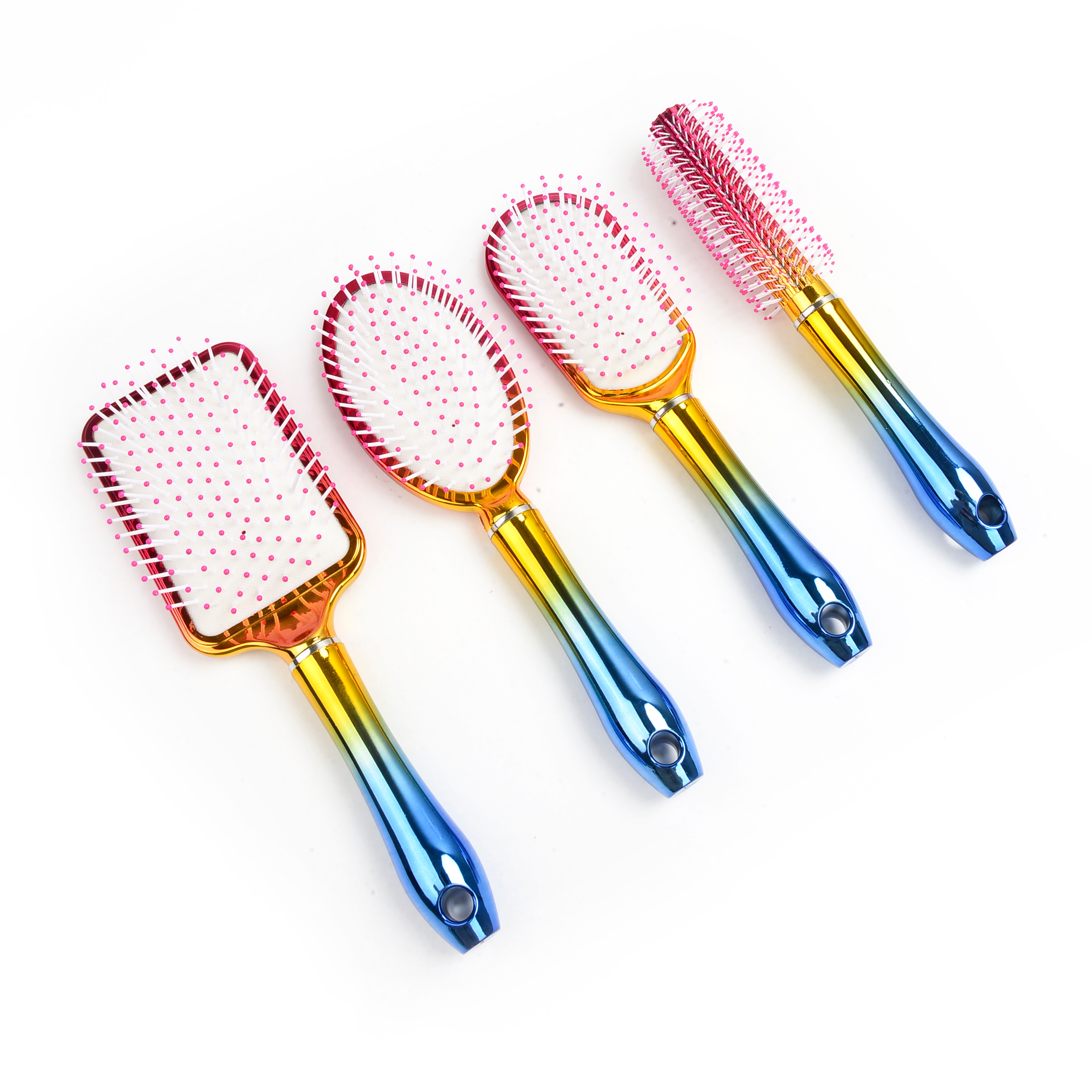 Air Cushion Massage Comb Men's And Women's Air Bag Curly Hair Comb Plastic Hair Rib Roll Comb
