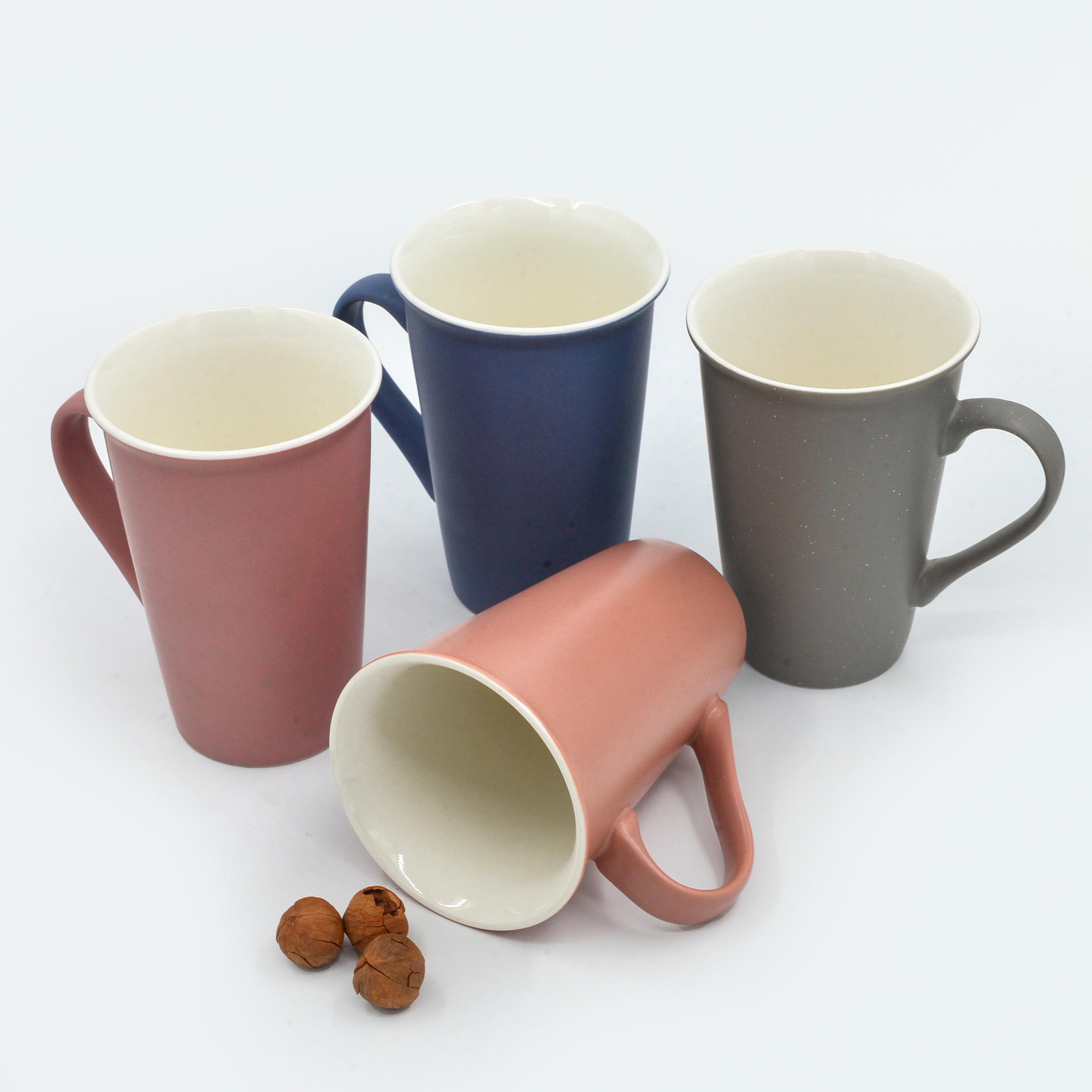 Matte water cup simple and fresh Mori household ceramic couple mug Nordic ins high appearance level set thumbnail