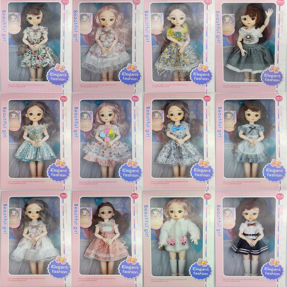 17CM multi-joint vinyl doll children's toys wholesale blind box doll doll model toy decompression thumbnail