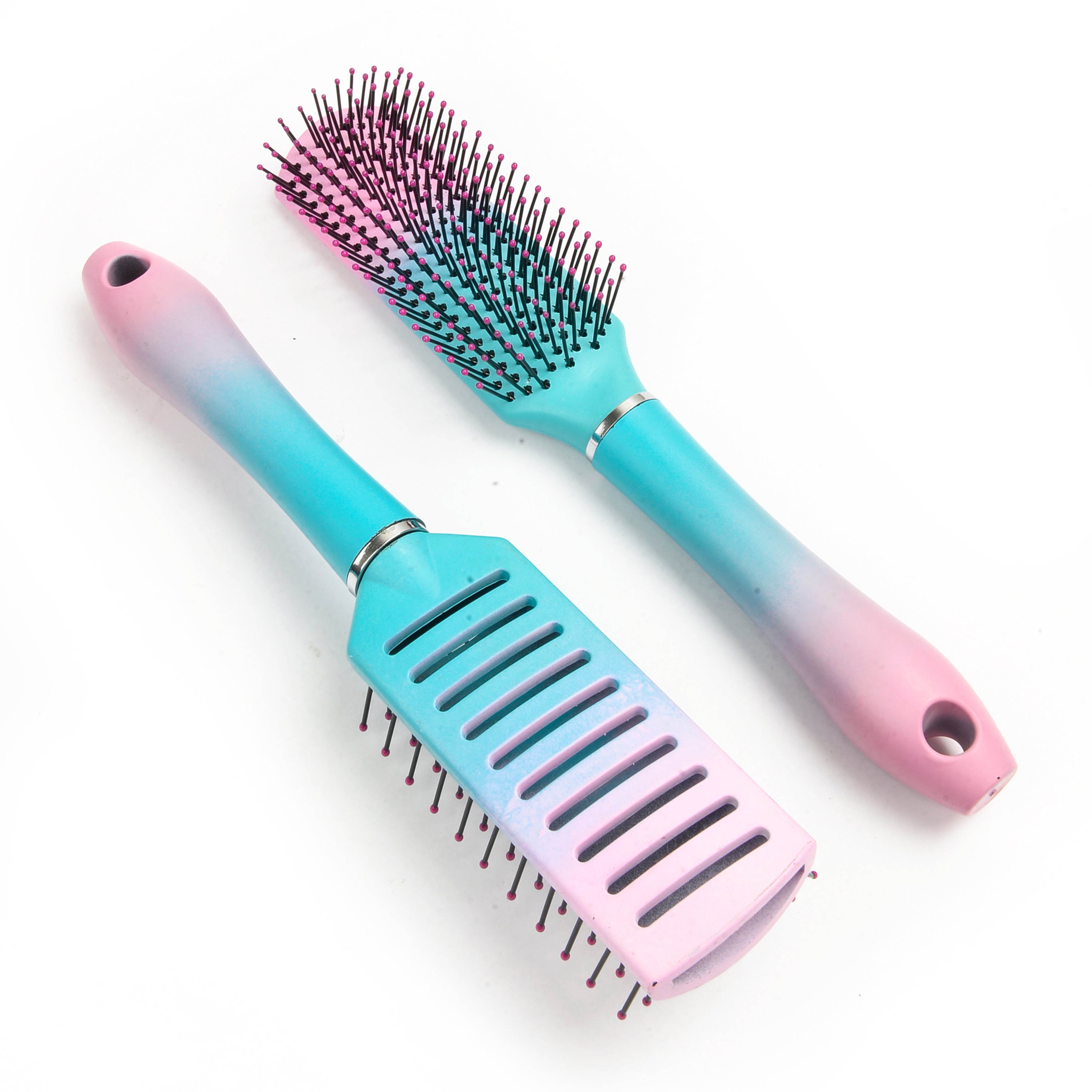 Women's Hair Roll Comb Anti-Static Massage Curly Hair Comb Net Red Comb Specification drawing