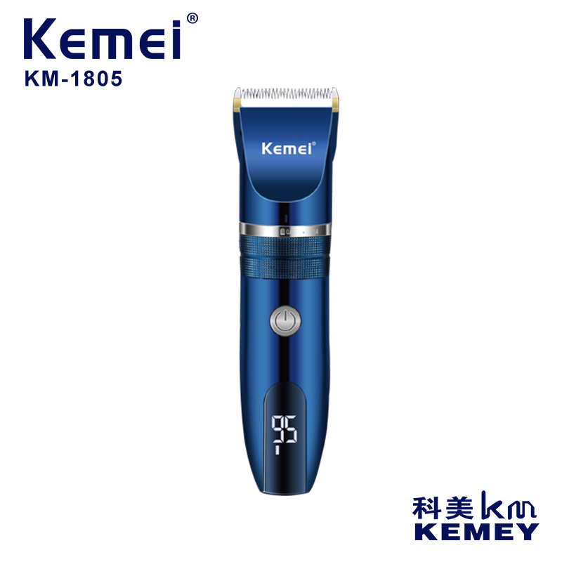 Cross-border manufacturers directly supply KM-1085 KM-1086 new electric faders LED LCD digital display hair salon USB electric hair clipper