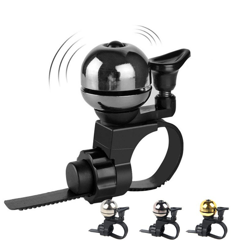 S25-490-2 (240804-2) ajuste hebilla campana de cobre bicicleta mini bola campana de aleación de aluminio campana de cobre de desmontaje rápido altavoz de bicicleta de montaña campana de ciclismo equipo