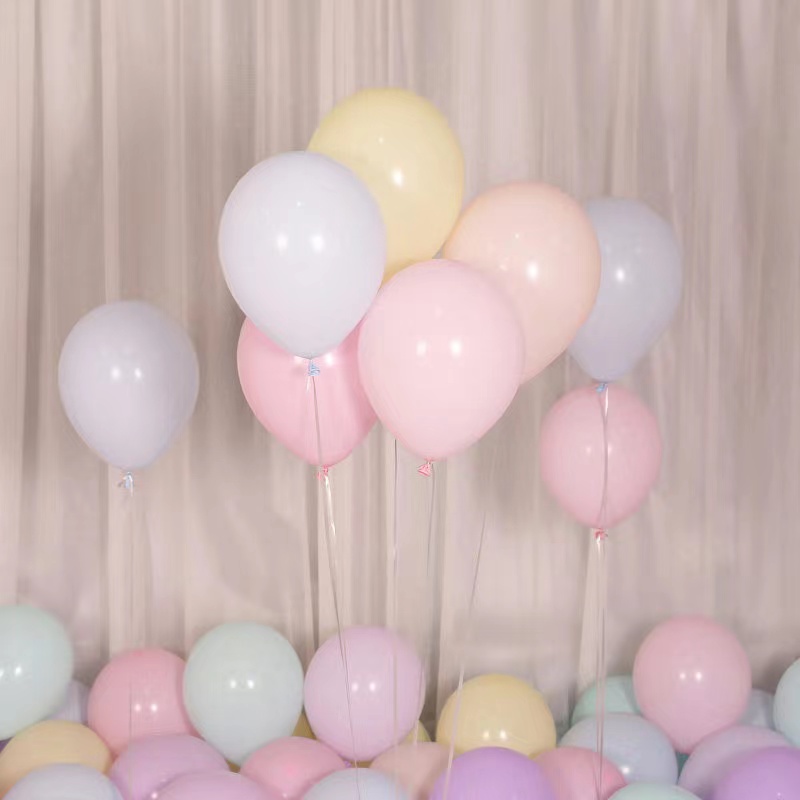 Wholesale macaron latex balloons for party decoration Item Picture