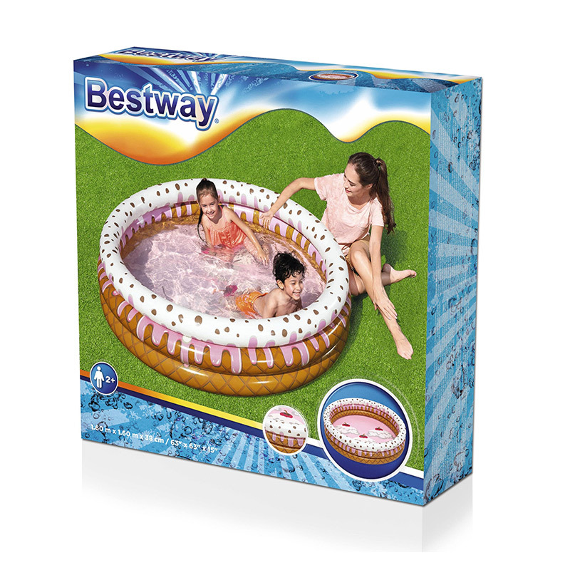 Bestway51144冰淇淋戏水池充气游泳池婴幼儿沙池海洋球池详情2