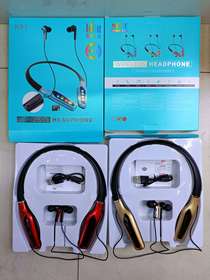 K81 Sports Bluetooth Headphone Luminous headphone Magnetic neck Bluetooth headphone with TF card slot can be inserted