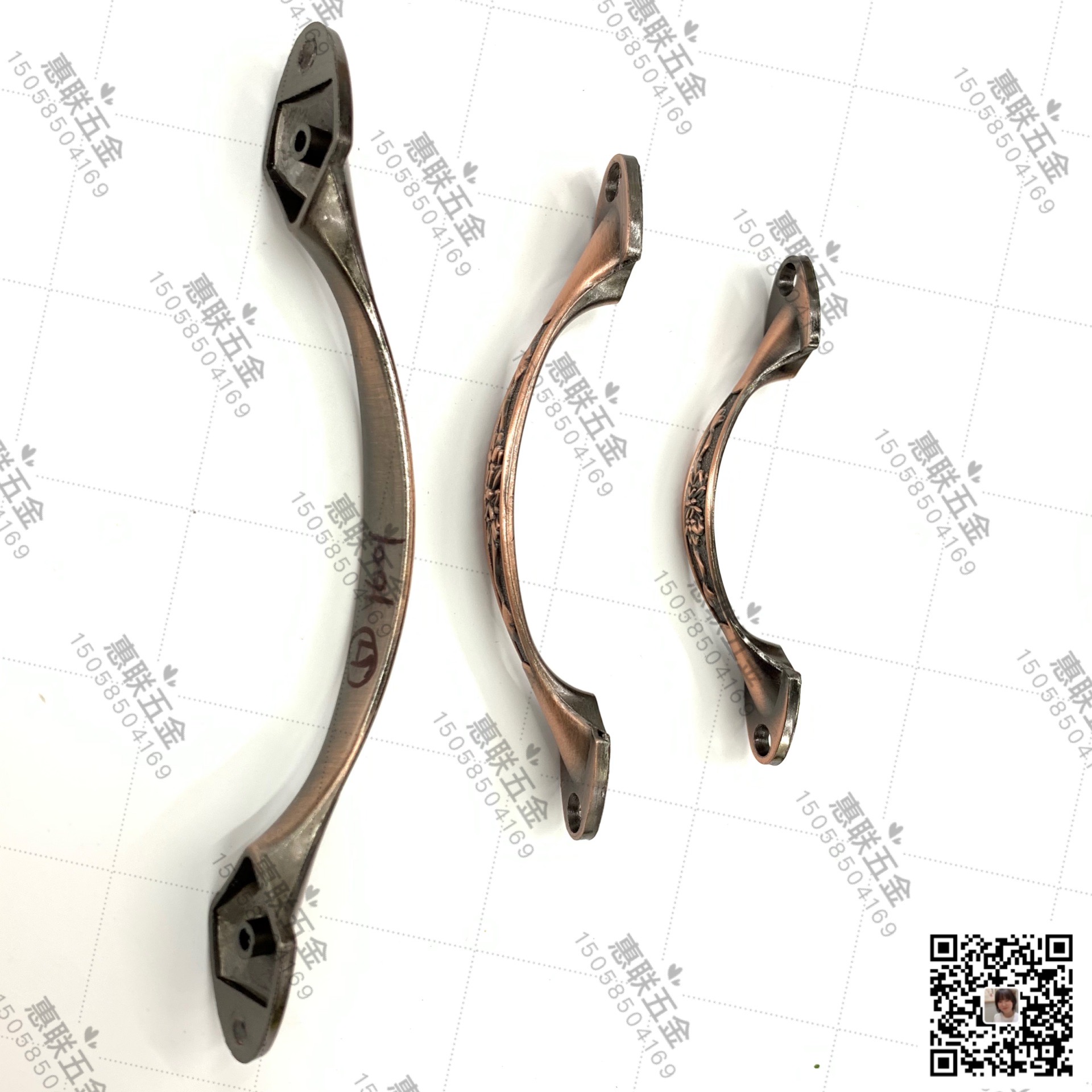 厂家直销 做旧复古门把手 老式木柜门把手  橱柜门把手详情3