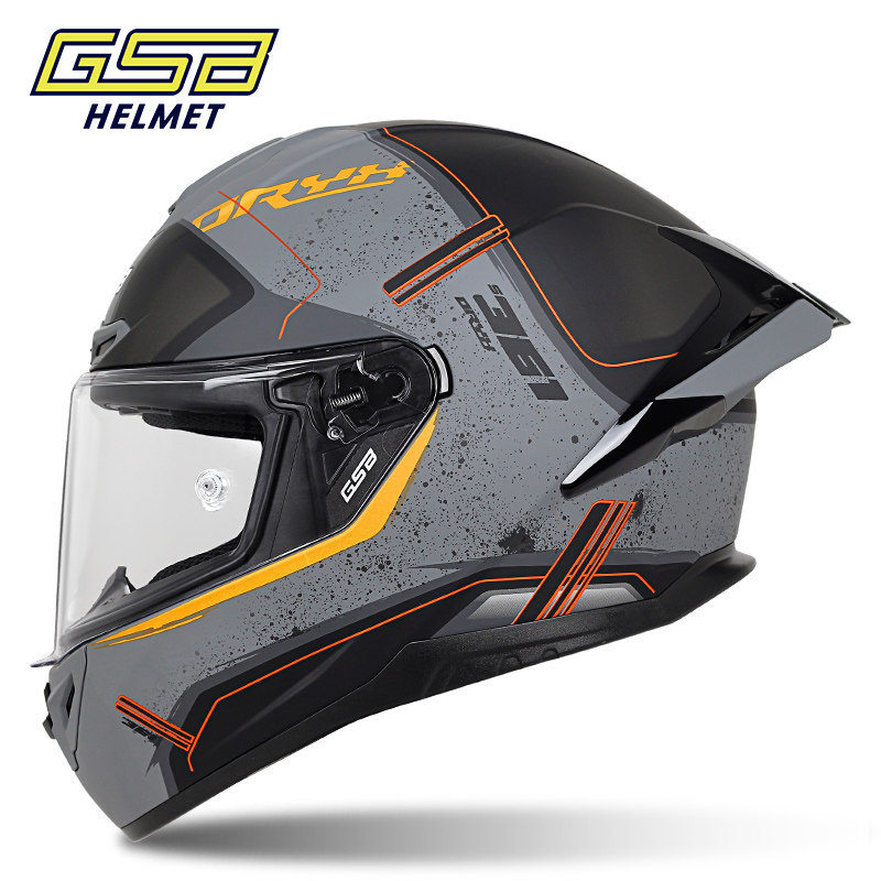 National trend GSB high-end large rear wing 263 full helmet motorcycle helmet, racing helmet, personalized helmet, retro helmet, women's half helmet Application Scenario