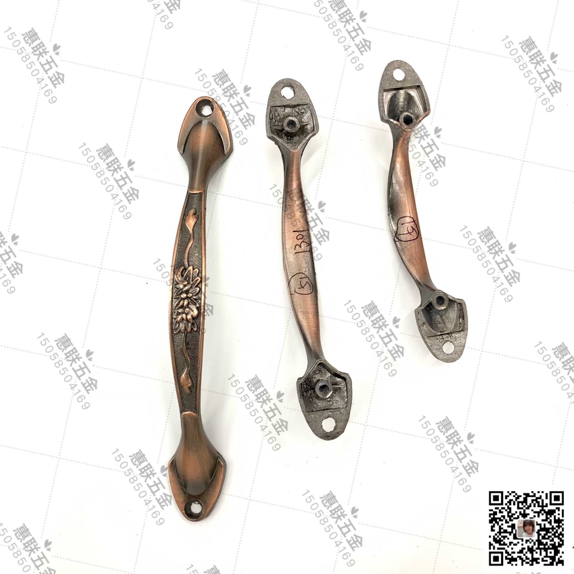 厂家直销 做旧复古门把手 老式木柜门把手  橱柜门把手详情2