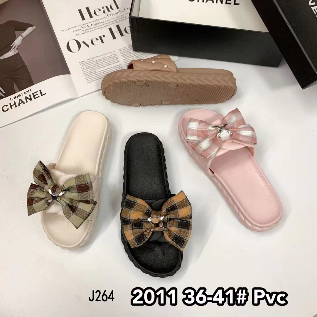 Factory direct sales summer slippers new flip-flops women's shoes summer wear fashion flat sandals sandals non-slip slippers wear slippers outside thumbnail