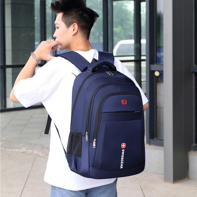 高级品质背包男2022新款双肩包大容量旅游电脑包学生书包潮流韩版详情6