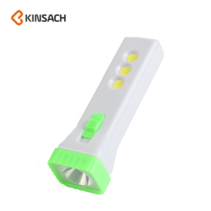 Outdoor portable mini high light LED flashlight flood light long life waterproof camping light hook charging bank flashlight