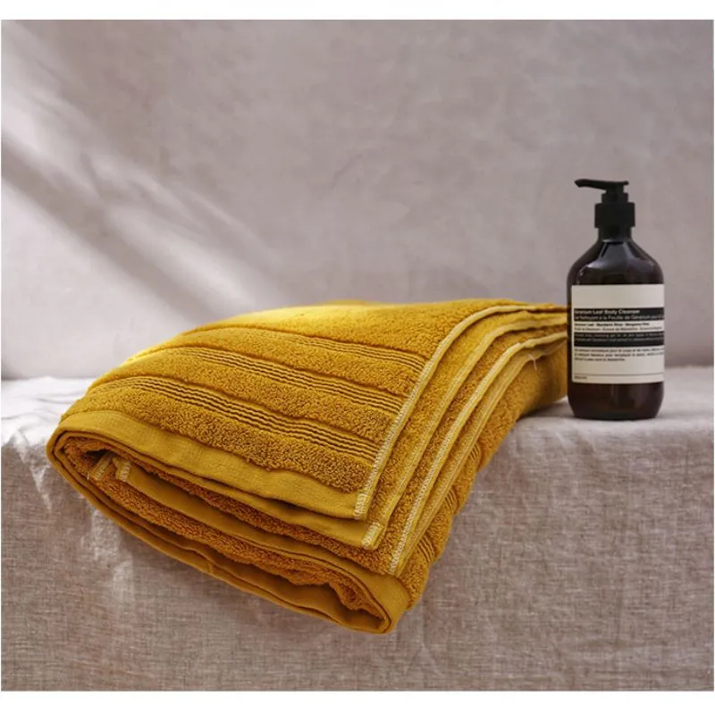 浙里 美国krramel棵沐浴巾 姜黄色测试2详情图4