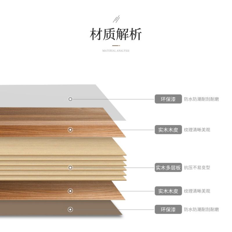 American-style light luxury solid wood beds for bedrooms and modern rubber wood beds can be customized and processed Item Picture