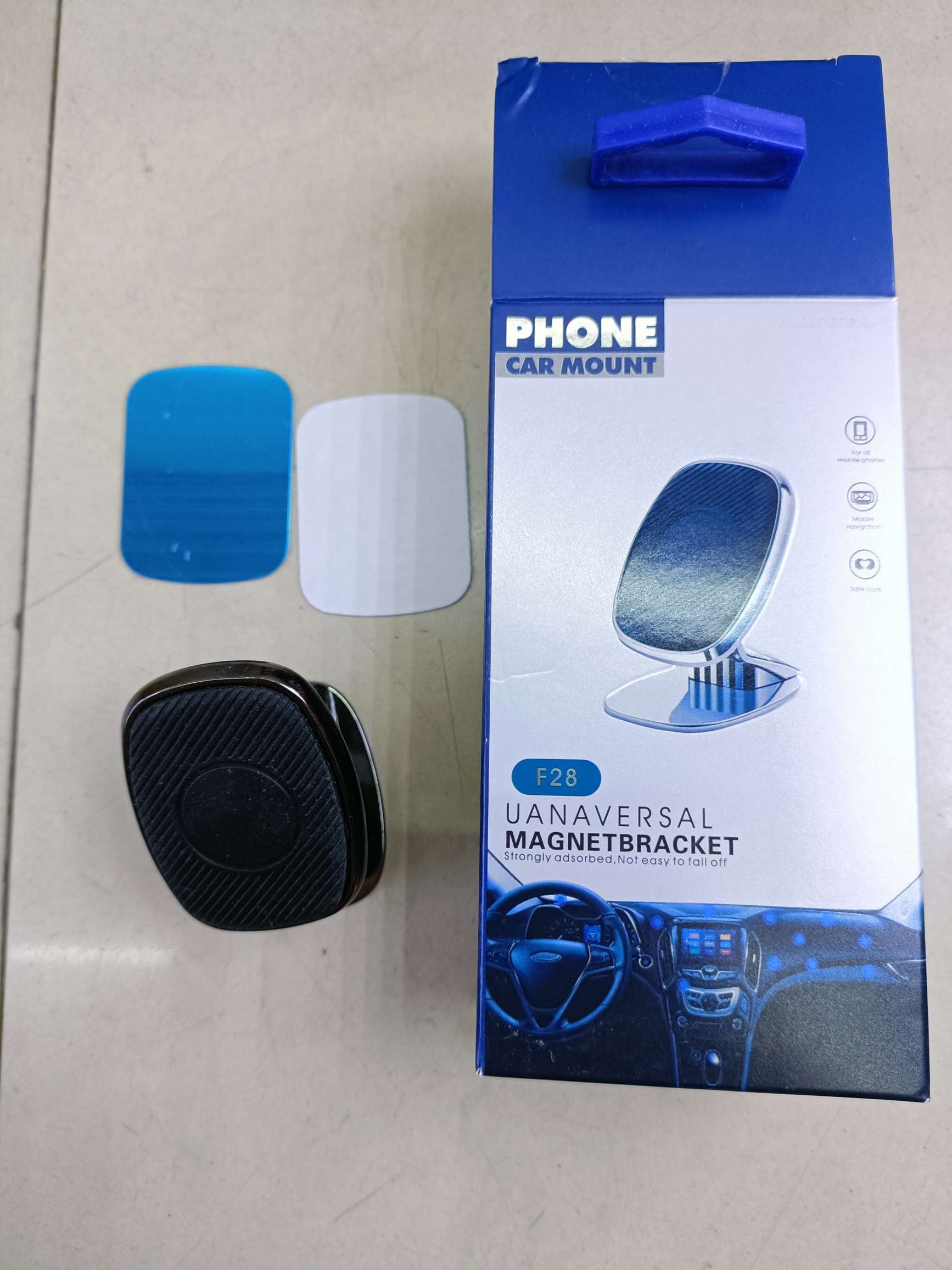 Car phone stand Adhesive magnetic stand 8 magnetic F28/F36/F56