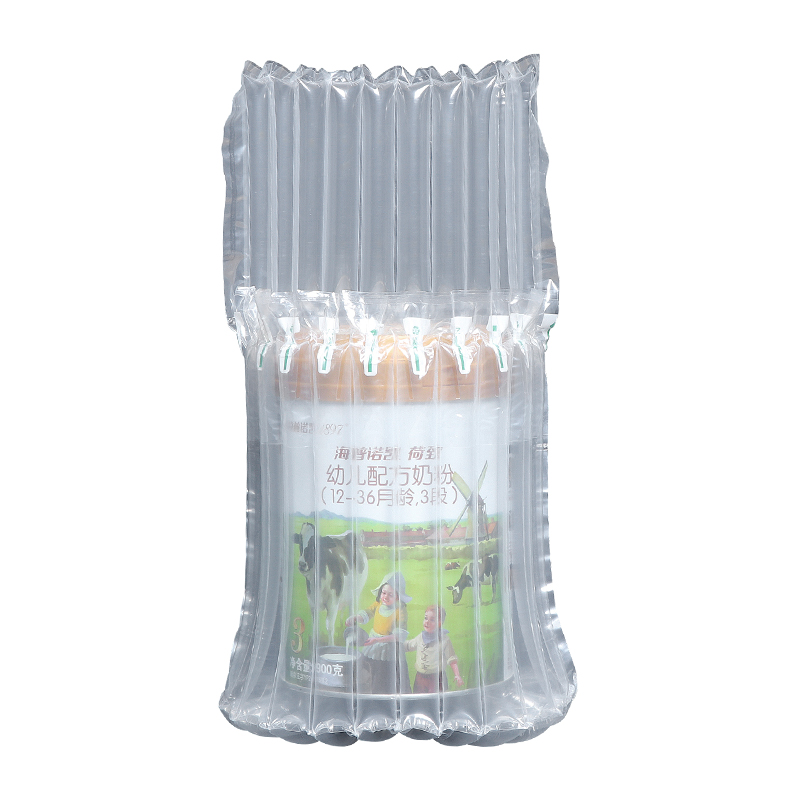 air cuhsion wrap bubble chamber air column bag for milk power protective thumbnail