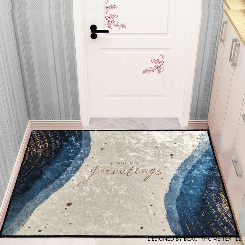 IBH Lijia Home Textile Carpet HD Gold Diamond Velvet Living Room Carpet Floor Mat Nordic Geometric Light Luxury Carpet Full Store Home Room Bedroom Bedside Carpet BH22120855