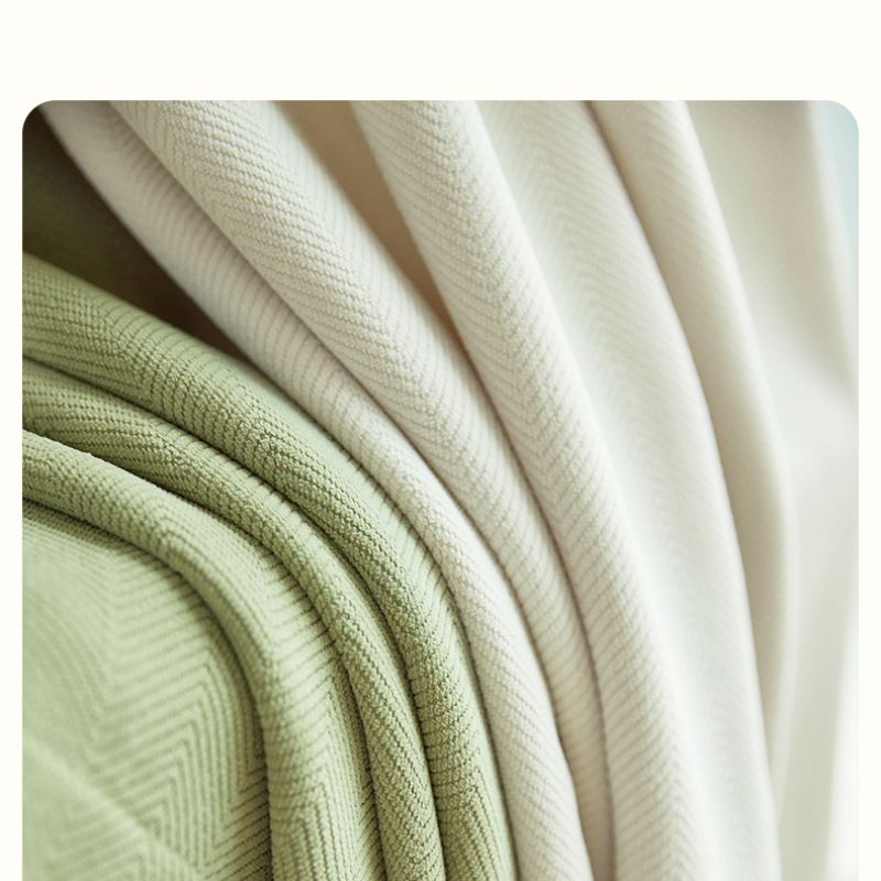 Bingo Soft Furnishing herringbone pattern Chenille curtains, light luxury bay window 2022, thickened and light-blocking new bedroom style, ins style Item Picture