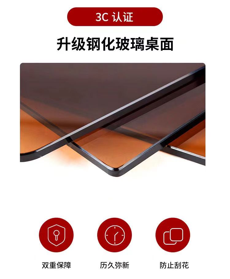 玻璃梳妆台新款卧室轻奢风化妆台现代简约化妆桌收纳柜一体详情7