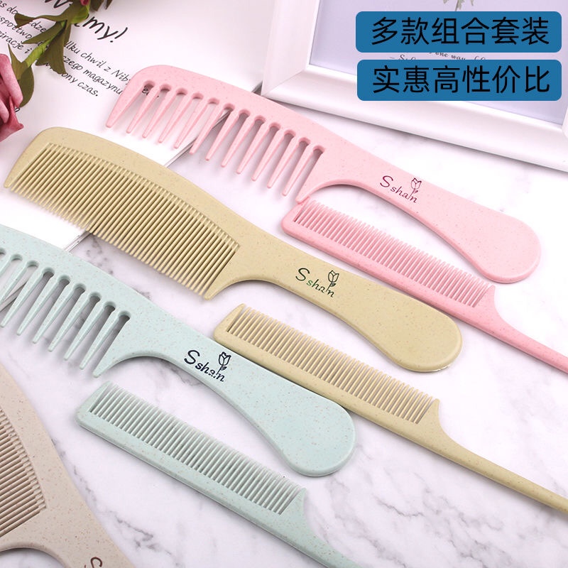 Manufacturers Direct Sales Of Wheat Comb To Comb Color To Comb Female Students Hair Comb Wholesale Application Scenario