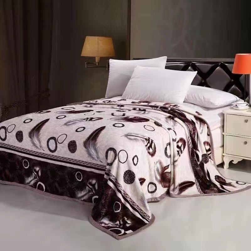 Fallai Fleece Blanket A Variety Of Patterns Welcome To Purchase High Quality Skin-Friendly Soft Double Blanket Office Nap Blanket High-End Custom Home Textile All Seasons Item Picture