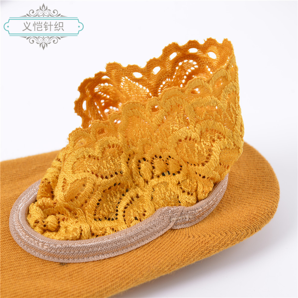 Women's Lace Lace Wicking Sweat Low Tube Small White Shoes Essential Five-Finger Comfort Item Picture