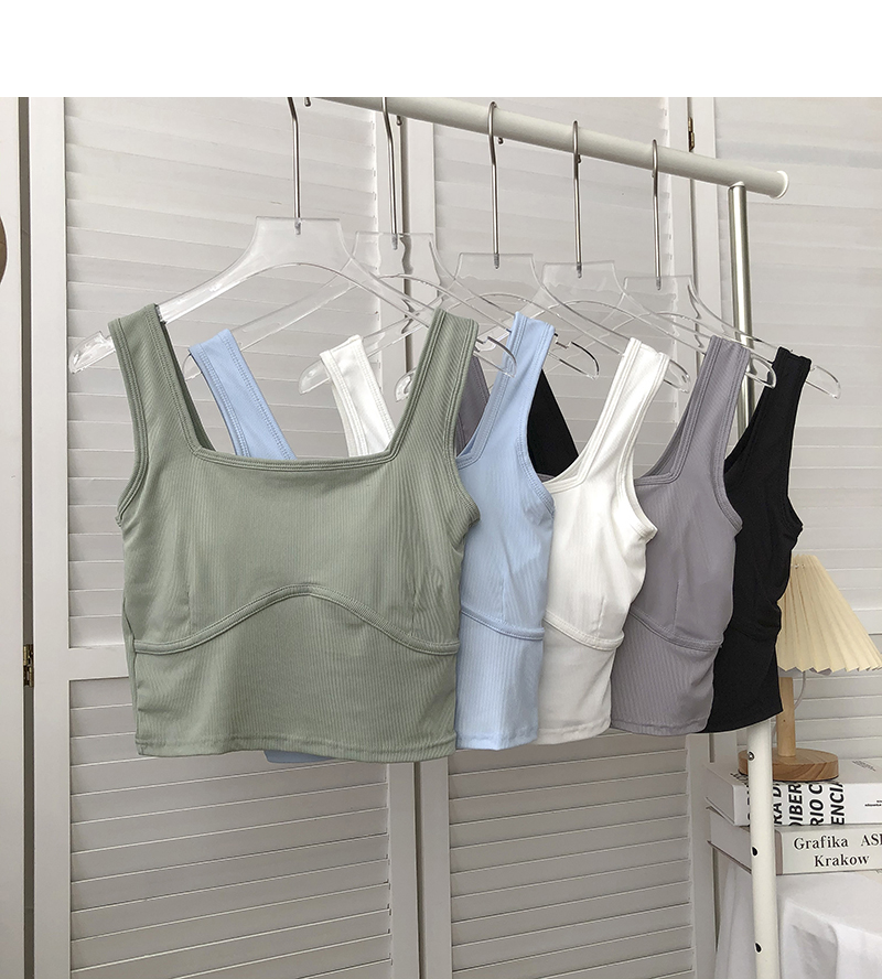吊带背心美背女夏季内搭外穿文胸一体打底无袖T恤带胸垫上衣冰丝详情10