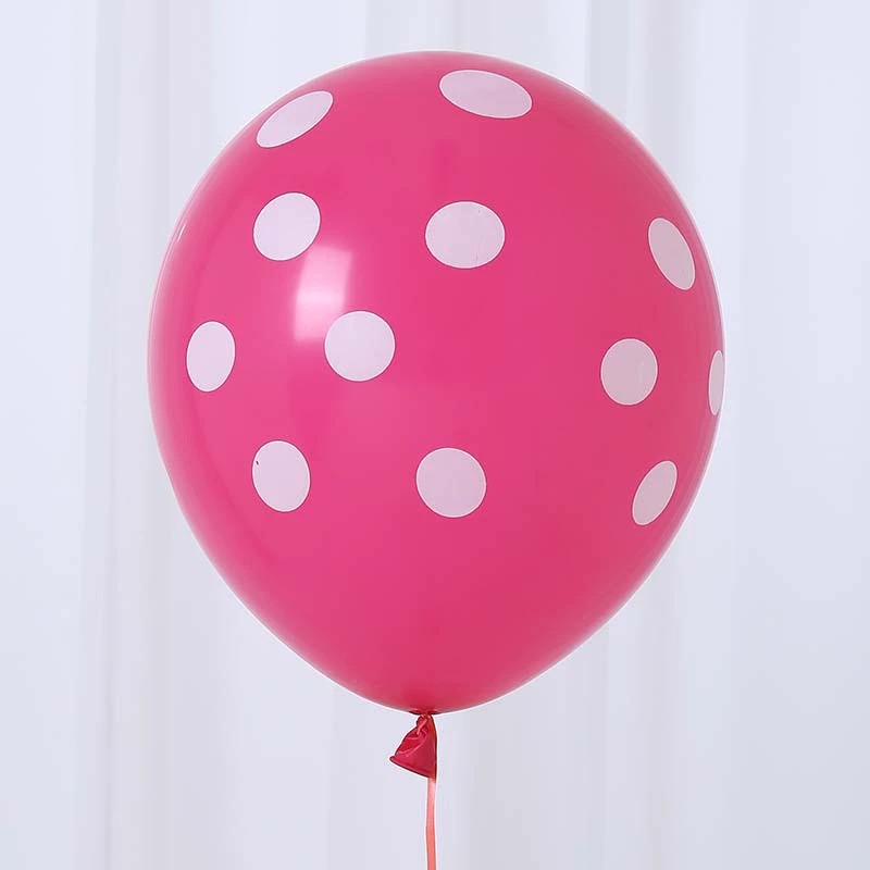12寸2.8g波点乳胶气球生日派对婚礼浪漫装饰乳胶气球网红气球详情9
