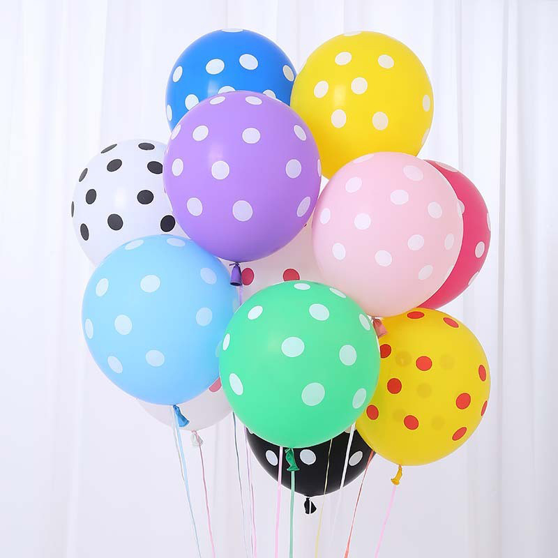 12寸2.8g波点乳胶气球生日派对婚礼浪漫装饰乳胶气球网红气球详情18