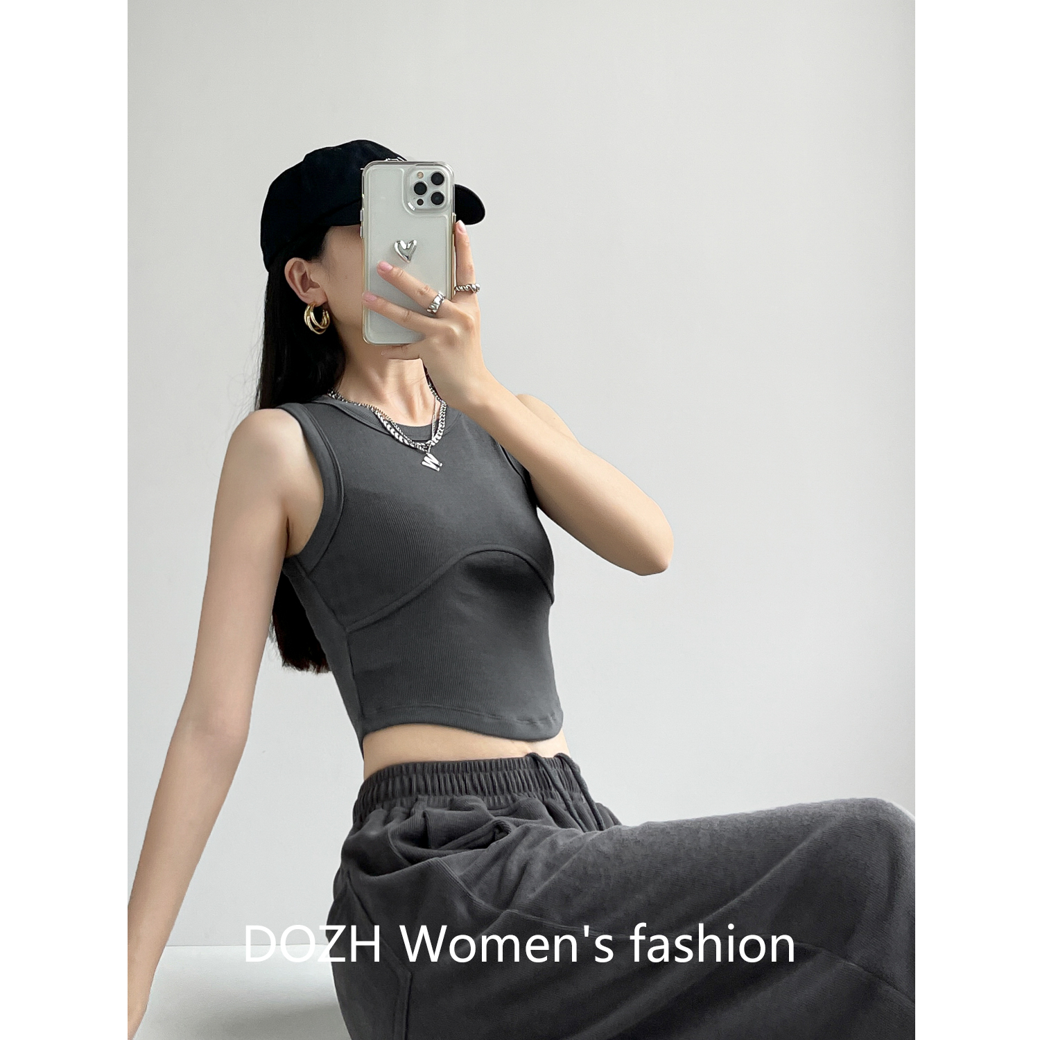 吊带背心产品图