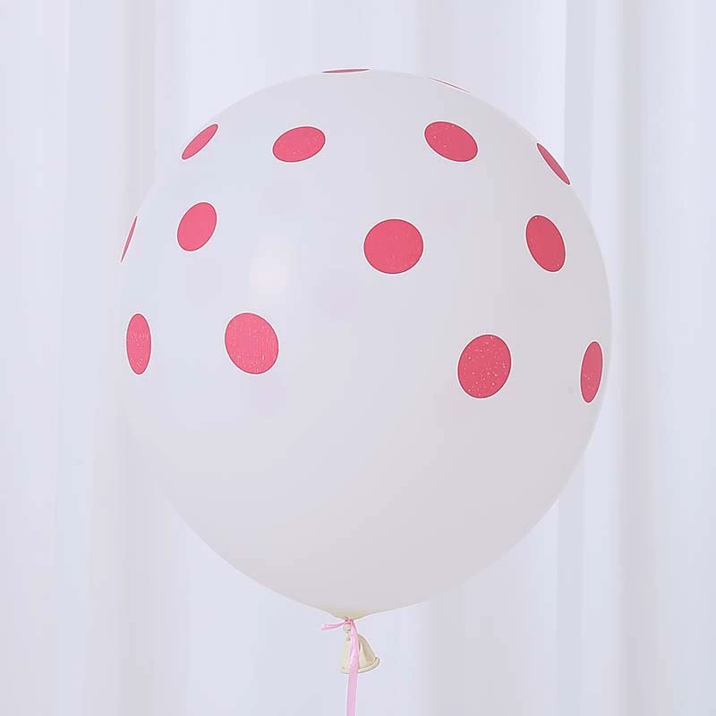 12寸2.8g波点乳胶气球生日派对婚礼浪漫装饰乳胶气球网红气球详情16