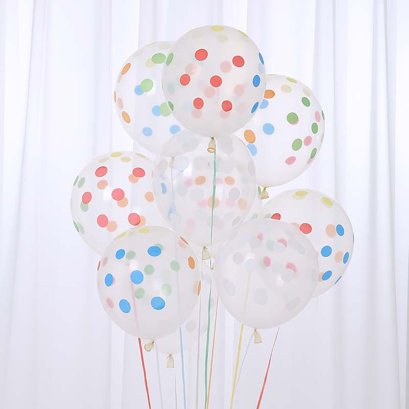 12寸2.8g波点乳胶气球生日派对婚礼浪漫装饰乳胶气球网红气球详情19