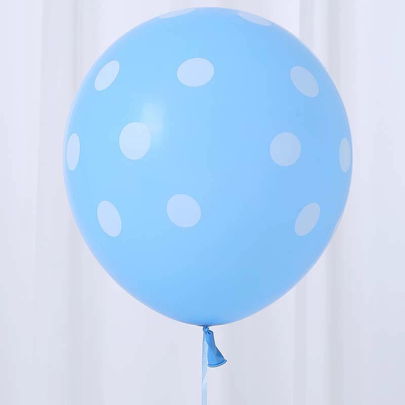 12寸2.8g波点乳胶气球生日派对婚礼浪漫装饰乳胶气球网红气球详情11