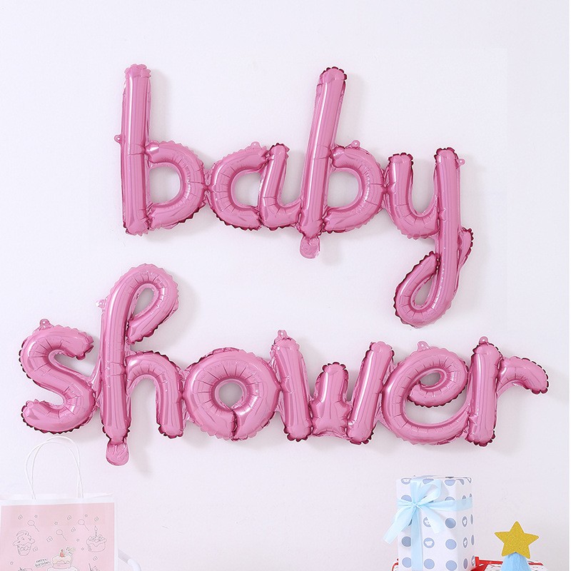 儿童生日装扮氛围拉满连体baby shower铝膜气球速卖通儿童气球详情1