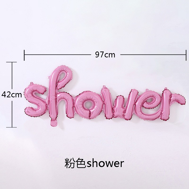 儿童生日装扮氛围拉满连体baby shower铝膜气球速卖通儿童气球详情3