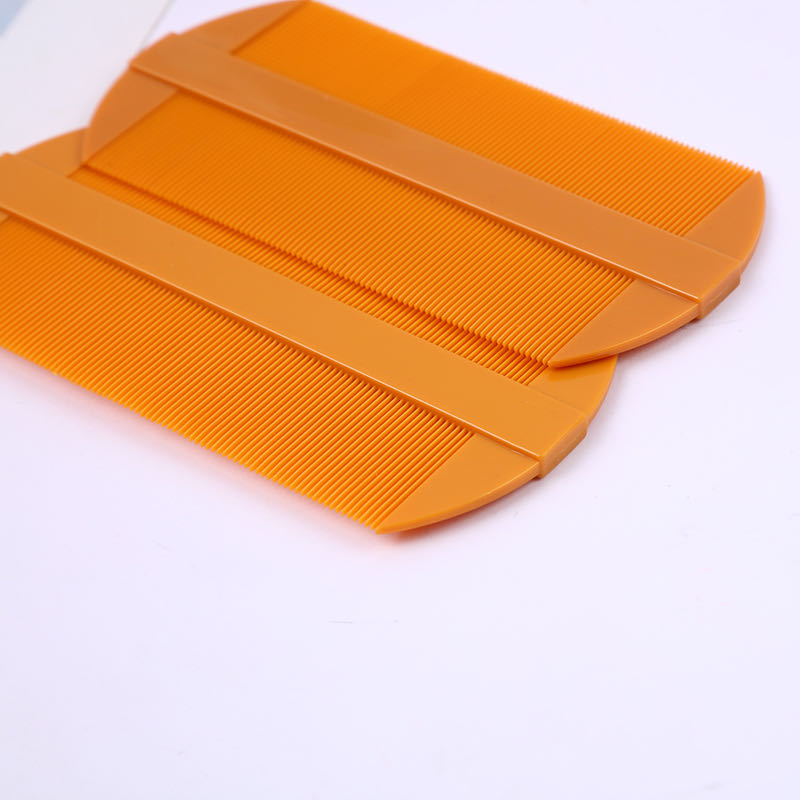 Durable Plastic Fine Tooth Comb Ultra-Tight Anti-Static Yellow Comb Two Yuan Shop Wholesale Item Picture