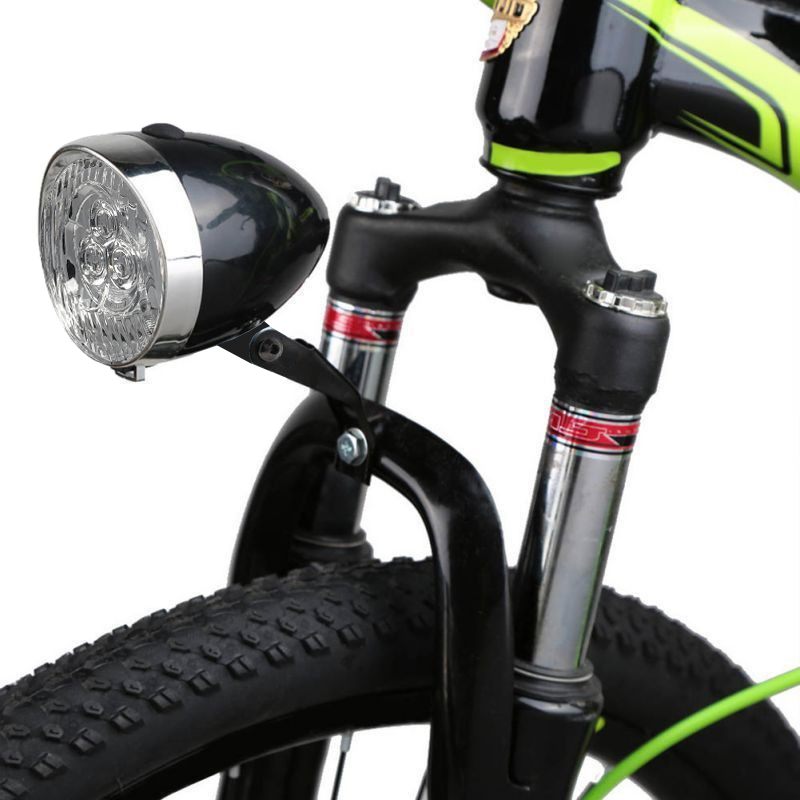 JY-592-1 3LED Retro Bike lights 3LED Dead flying bike headlights Iron stand headlights Retro bike headlights