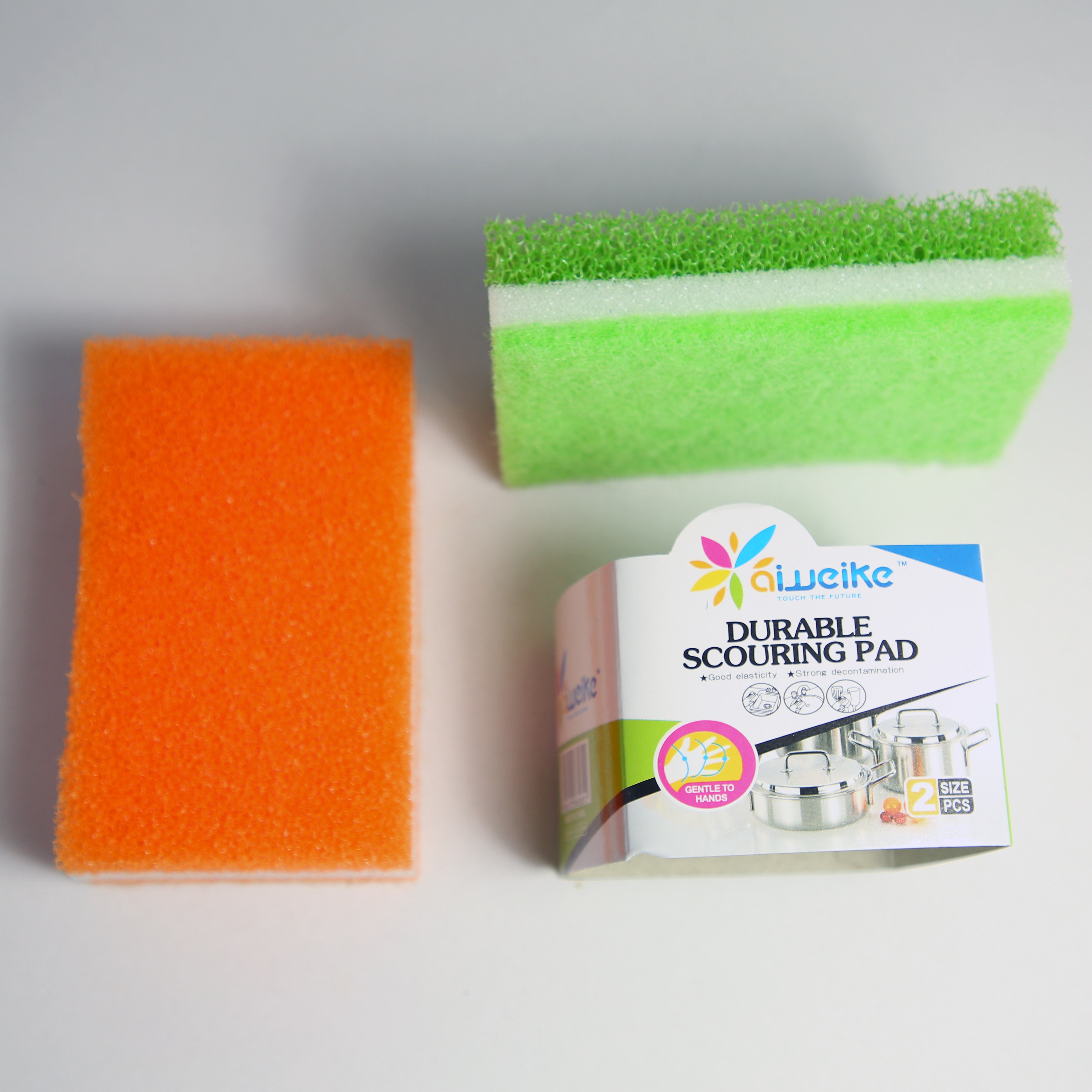 Emery home with cleaning cloth Dishwashing cloth Kitchen cleaning cloth brush pot cloth to oil clean rag sponge wipe wholesale thumbnail