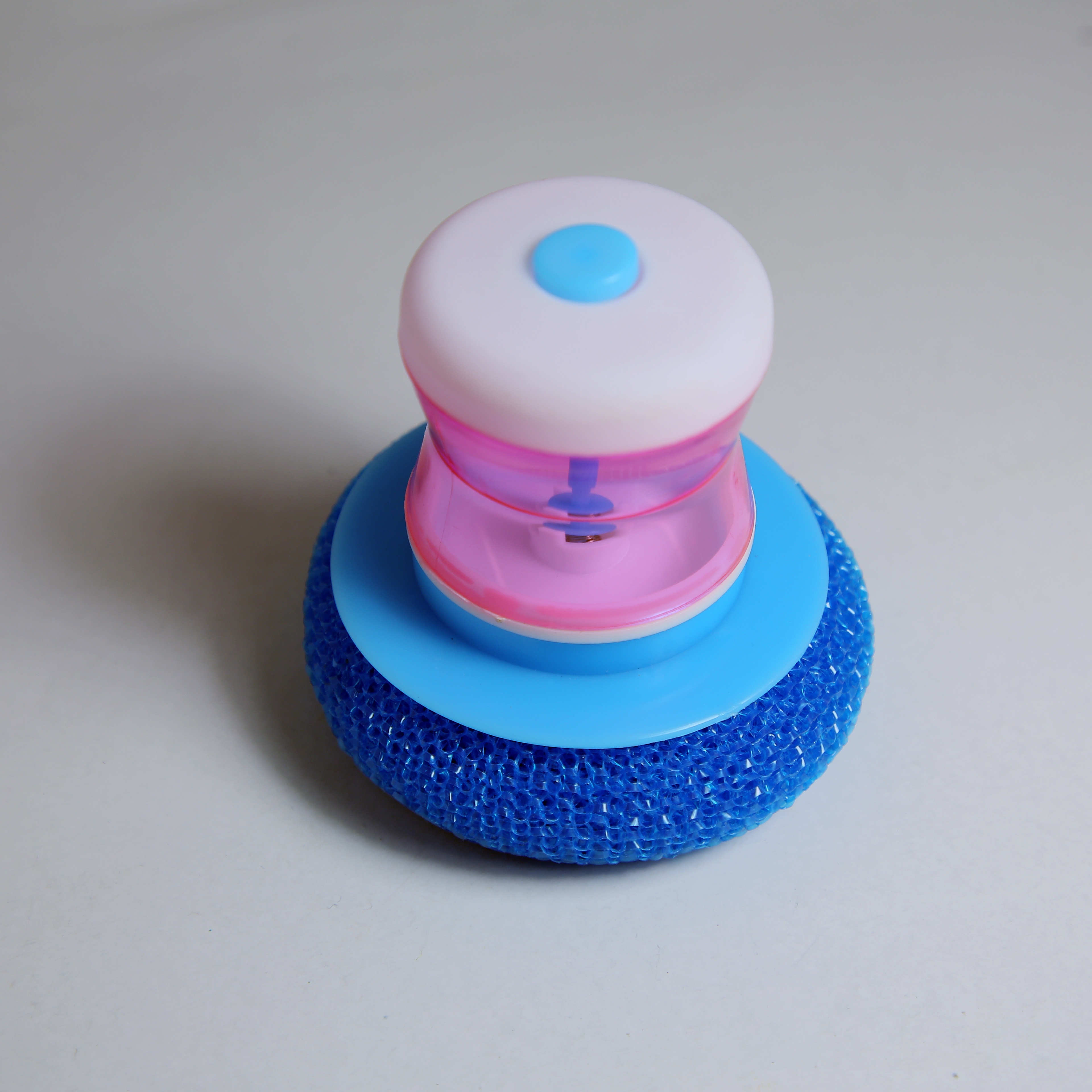 Factory direct brush pot artifact non-oil does not hurt pot with handle plastic cleaning ball PP ball color ball brush bowl ball thumbnail