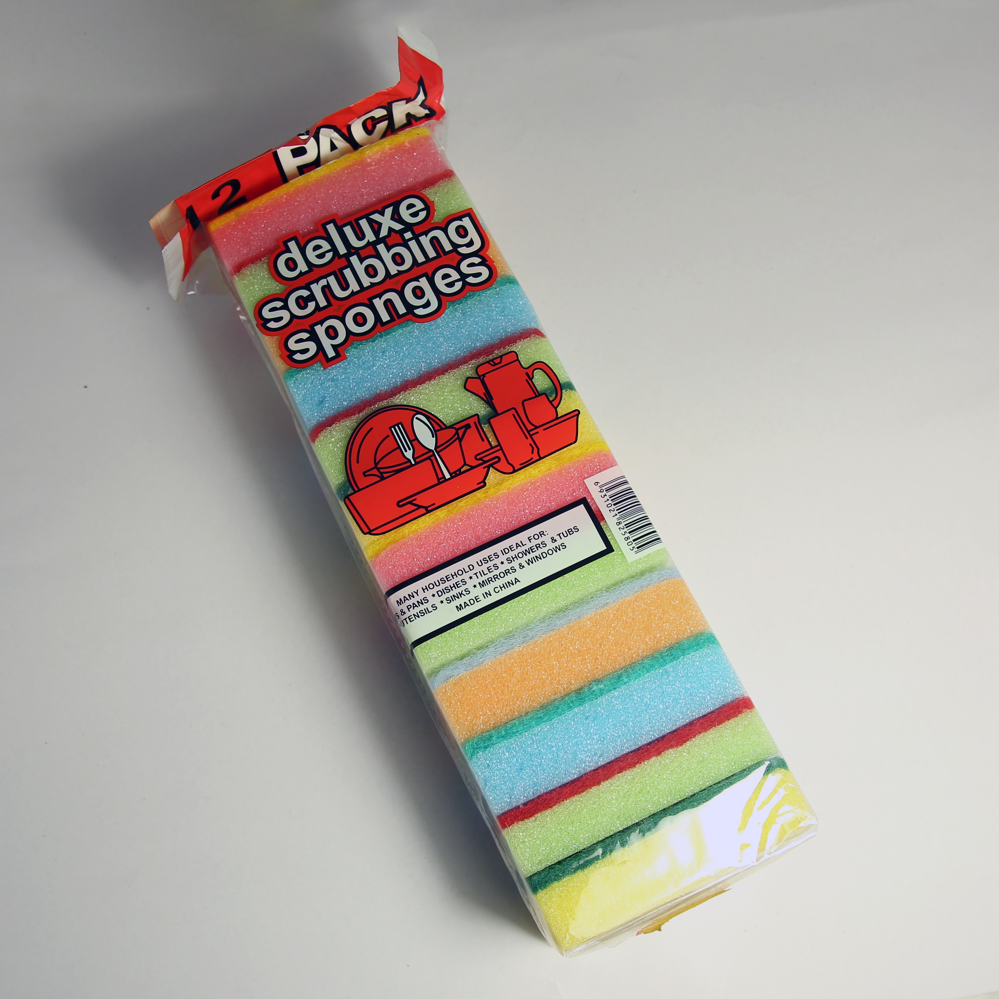Ten piece composite mesh sponge cleaning cloth Dishwashing cloth Dishwashing cloth Cleaning cloth dishwashing towel