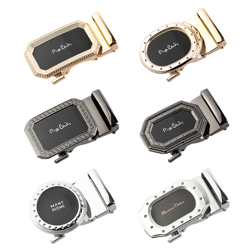 义乌平海皮带扣AUTO-G2022新款时尚奢华皮带扣锌合金定制标志设计男士棘轮皮带自动皮带扣