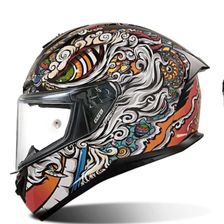 gsb361摩托车头盔男女全覆式机车个性赛车安全头盔四季全盔骑行国潮风头盔SMLXLXXLXXXL