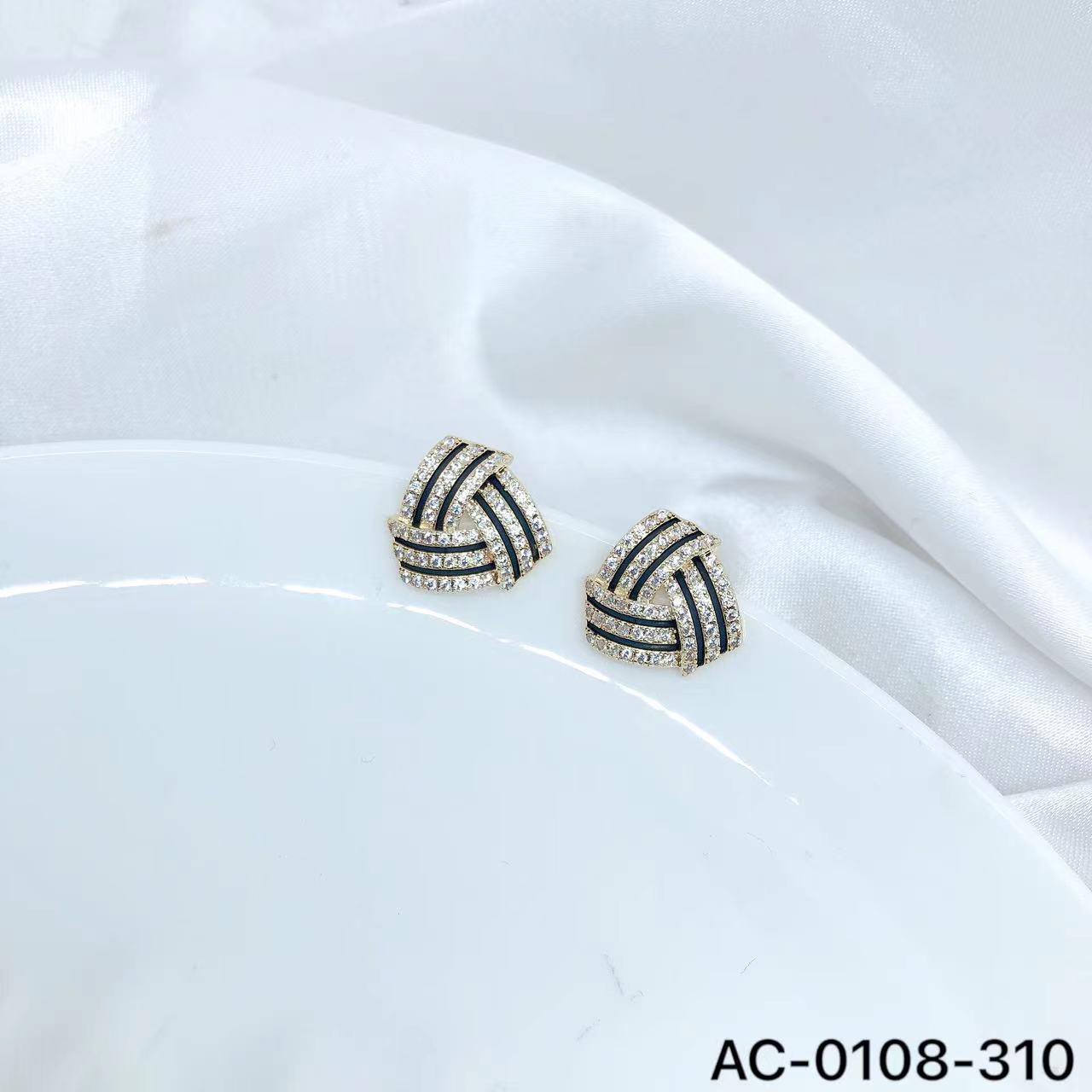 Fashion Jewelry 925 Silver needle earrings new fashion style earrings A103